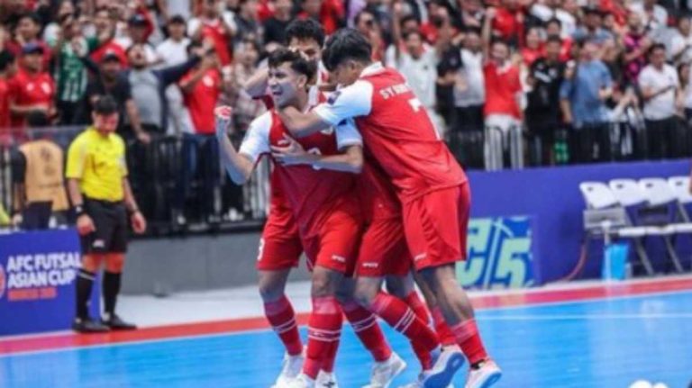 Dominasi Piala Asia Futsal 2026,  Indonesia Hajar Korea Selatan 5-0