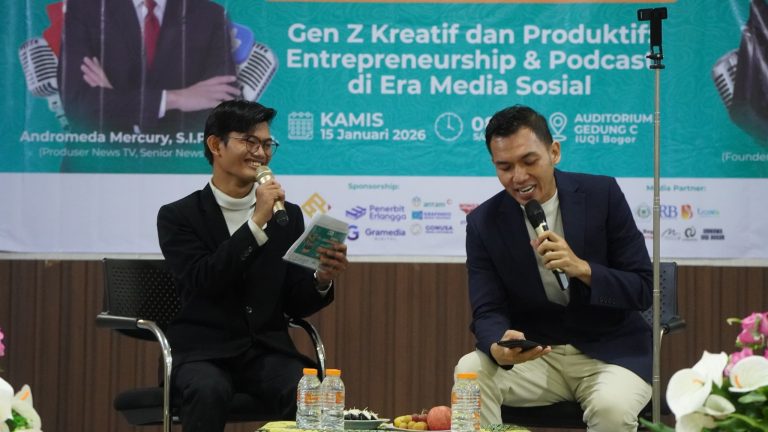 FDKI IUQI Bogor Gelar Workahop Bertajuk ” Podcast di Era Media Sosial”