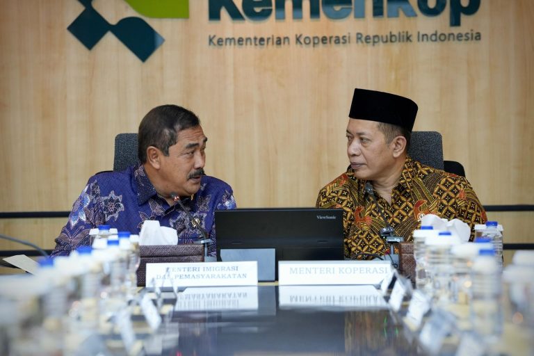 Menkop Terima Audiensi Menteri Imigrasi, Bahas Pendampingan Warga Binaan dalam Ekosistem Koperasi