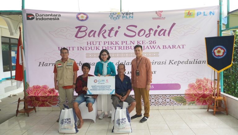 PIKK PLN UP3 Bogor Bersama YBM PLN Gelar Bakti Sosial, Salurkan Bantuan Kaki Palsu bagi Warga yang Membutuhkan