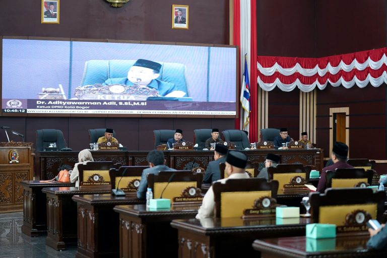 Masa Sidang Kedua 2026, DPRD Kota Bogor Fokus Bahas Tiga Raperda