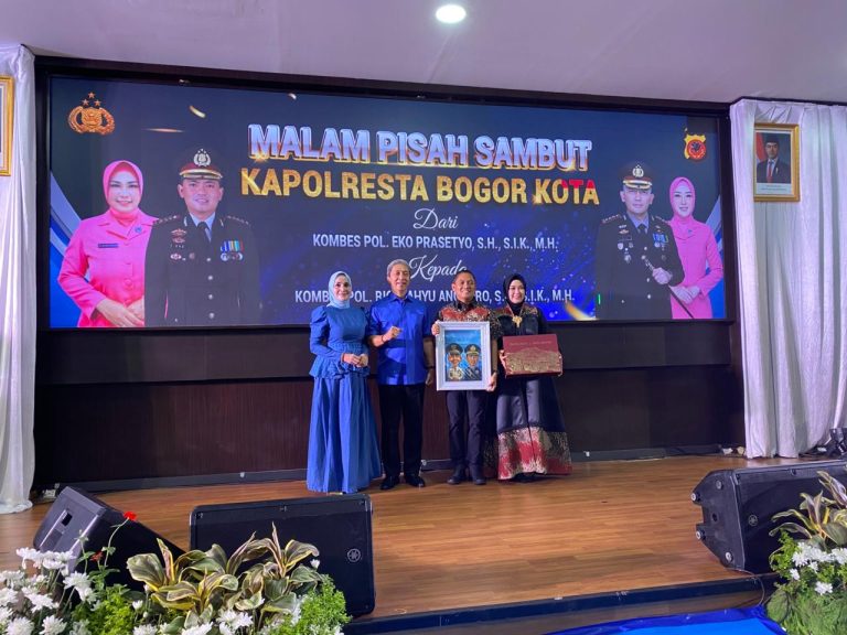 Acara Pisah Sambut, Dedie Rachim Apresiasi Kinerja Kombespol Eko Prasetyo