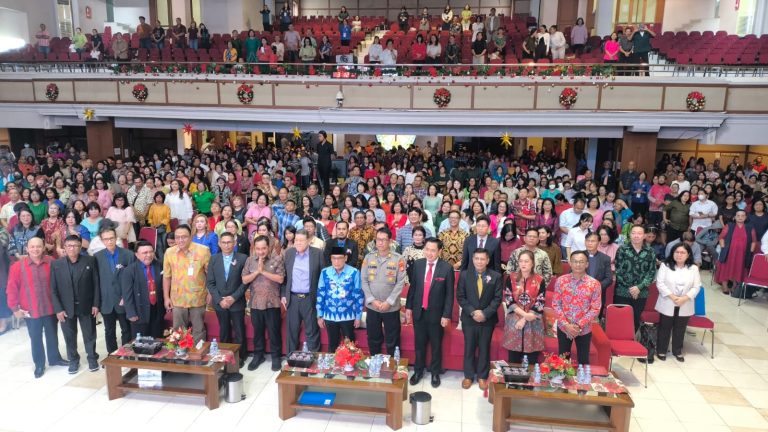 Ribuan Jemaat Padati KKR Natal PGLII Depok, Gaungkan Pesan Iman dan Toleransi