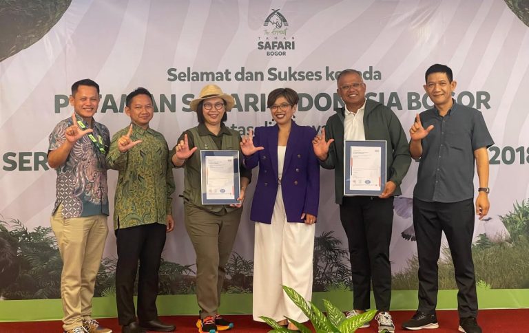 Diakui Dunia, Taman Safari Indonesia Bogor Terima Sertifikasi ISO UKAS di Sektor Eduwisata