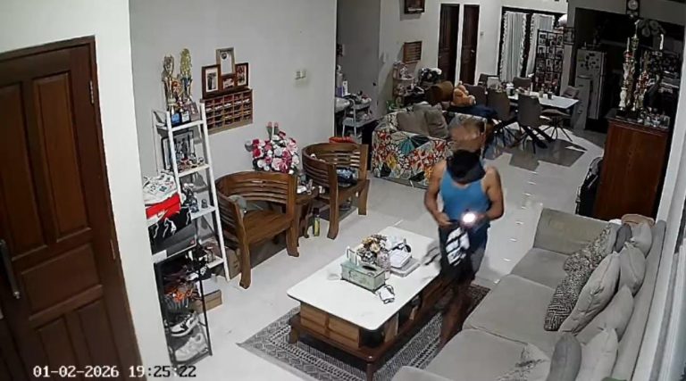 Rumah di Baranangsiang Indah Dibobol Maling Hanya 18 Menit Setelah Ditinggal Pemilik