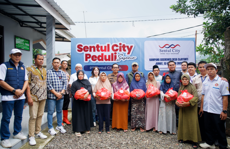 Sentul City Hospitality Group Salurkan Bantuan Kemanusiaan untuk Warga Terdampak Banjir