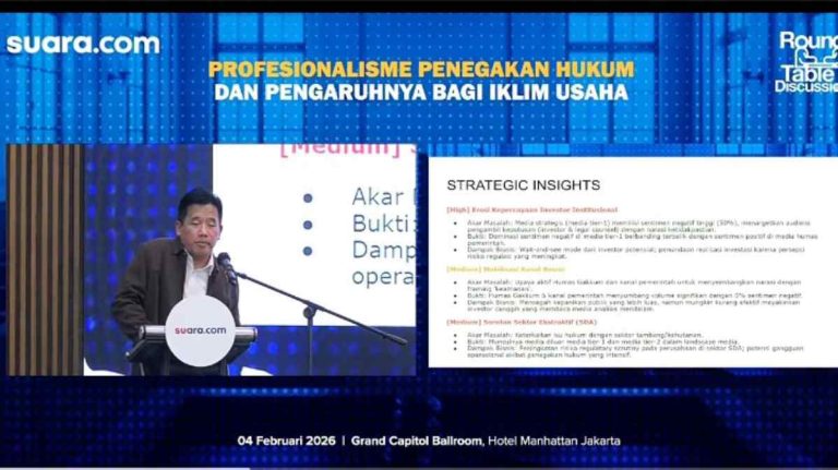 Diskusi Suara.com: Penegakan Hukum Dinilai Penentu Masa Depan Investasi Indonesia