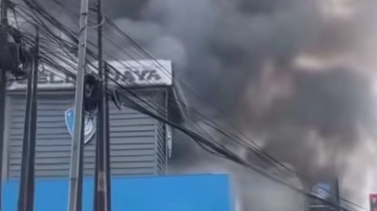 Gedung Delima Jaya Bogor Terbakar, Sumber Api dari Office