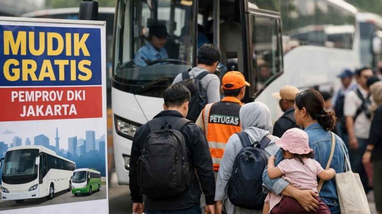 Cara Daftar Mudik Gratis DKI Jakarta 2026, Cek Jadwal Pendaftaran dan Rute Lengkapnya