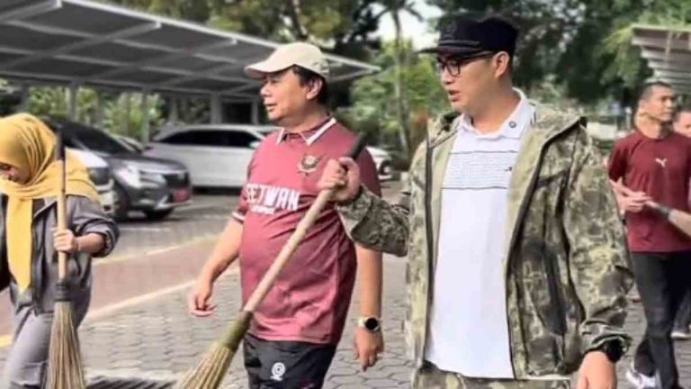 Sastra Winara Tindaklanjuti Arahan Presiden, DPRD Kabupaten Bogor Gelar Kerja Bakti Massal