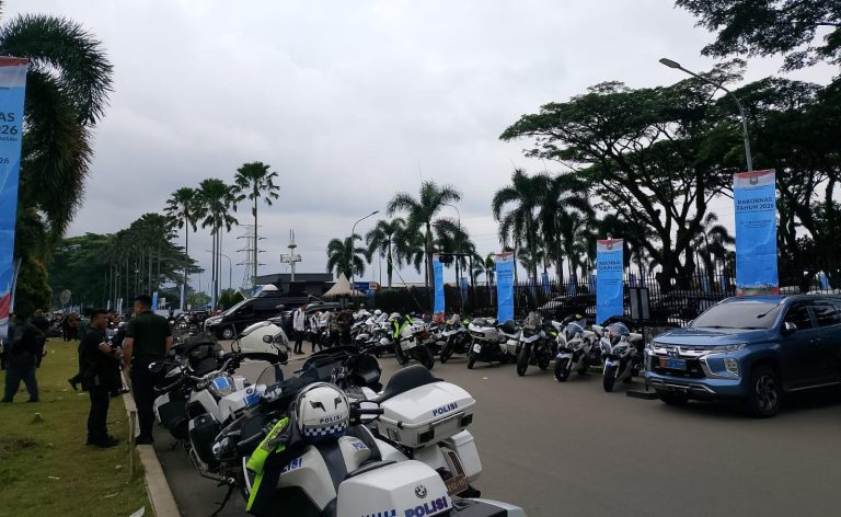 Dihadiri Presiden hingga Sejumlah Menteri, Polisi Siagakan Ratusan Personel di Rakornas SICC Bogor
