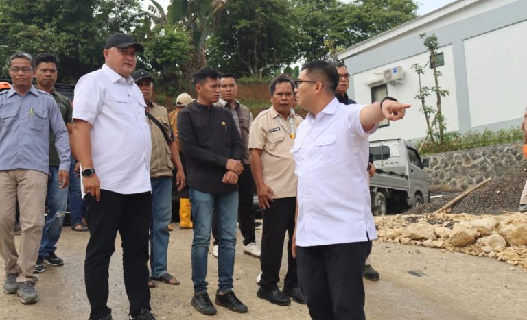 Cek Izin Perumahan di Sukamakmur, Ketua DPRD Sastra Winara Minta Cabut Izin Pengembang Nakal 