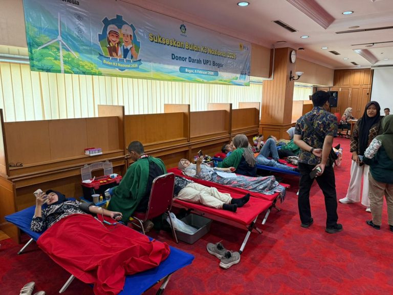 Sukseskan Bulan K3 Nasional, PLN UP3 Bogor Gelar Donor Darah Wujud Kepedulian dan Budaya Keselamatan