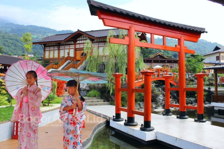 Sakura Iftar di Aki No Koen Cijeruk Bogor, Sensasi Buka Puasa ala Jepang
