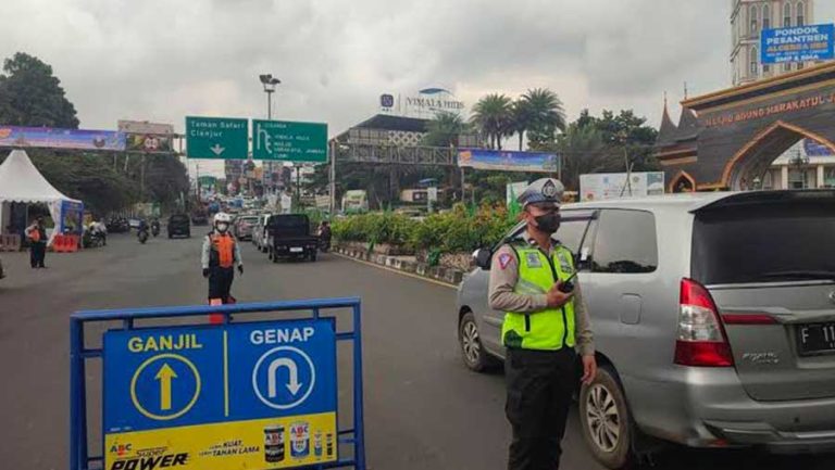 Jadwal Ganjil Genap dan One Way Puncak Jumat, Sabtu dan Minggu, 13,14,15 Februari 2026, Cek Jam Berlaku dan Titik Pemeriksaan