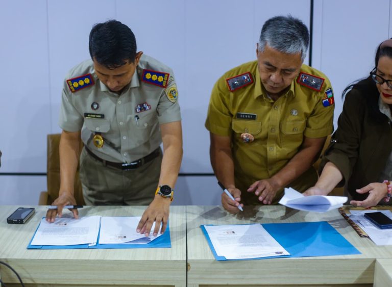 Pemkot-BPN Kota Bogor Teken Berita Acara Pembayaran Pengadaan Tanah Tol BORR Seksi III B