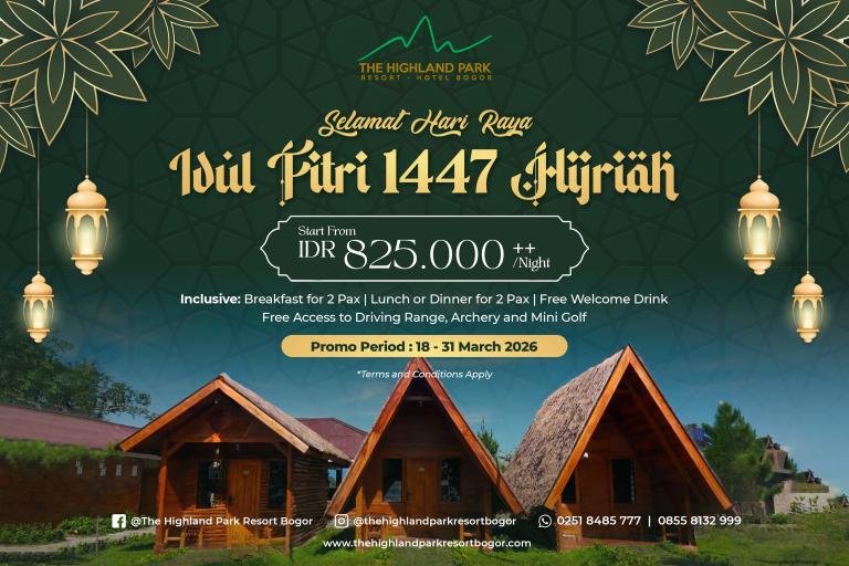 Libur Lebaran Lebih Seru: Staycation Bernuansa Alam di The Highland Park Resort Bogor