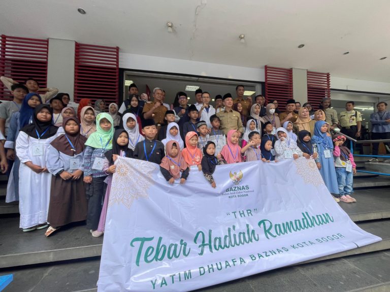 Hadirkan Senyum Lebaran, BAZNAS Kota Bogor Ajak Anak Yatim Belanja Kebutuhan Hari Raya