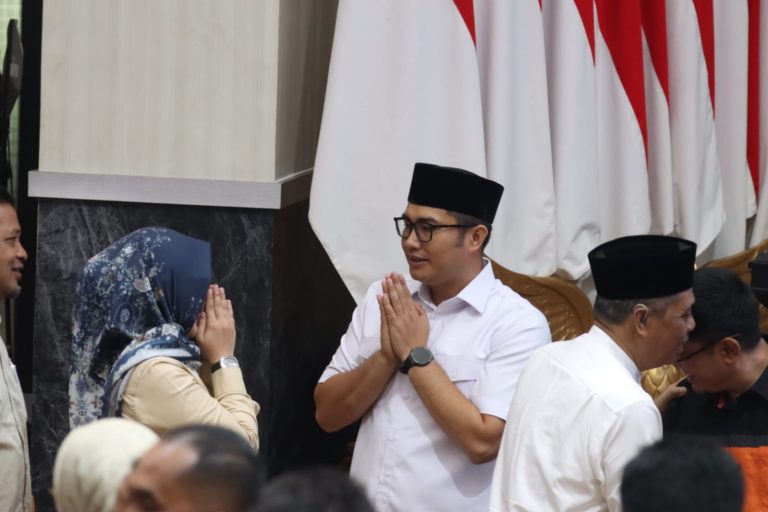 Ketua DPRD Kabupaten Bogor Gelar Halal Bihalal Bersama Pegawai dan Pesapon