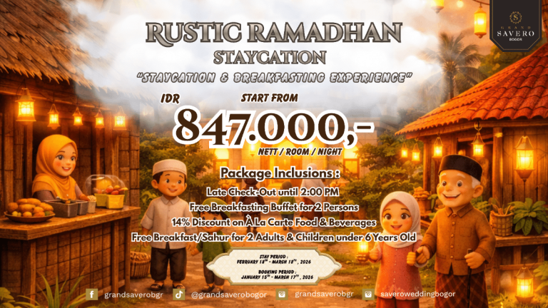 Rayakan Lebaran Lebih Hangat dengan Rustic Lebaran Stay di Grand Savero Bogor