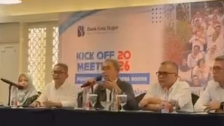 Kick Off Rencana Bisnis 2026, Wali Kota Bogor Tekankan Integritas Bank Kota Bogor