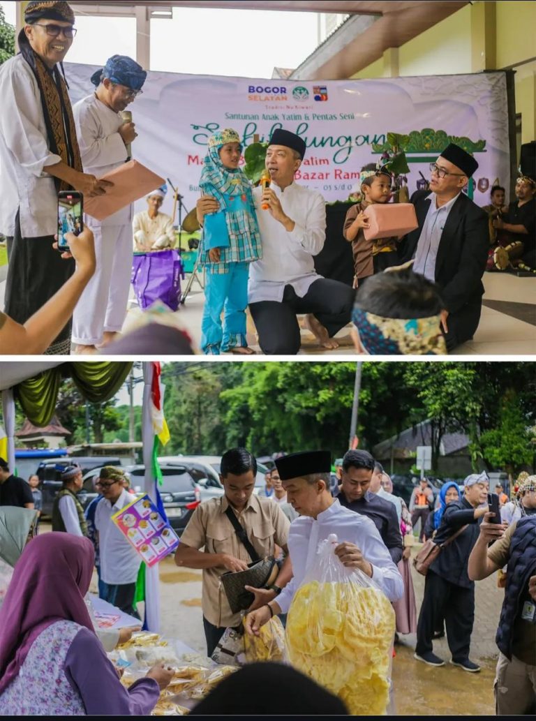 Wali Kota Bogor Apresiasi Kegiatan Sabilulungan Mapag Barudak Yatim di Bumi Ageung Batutulis