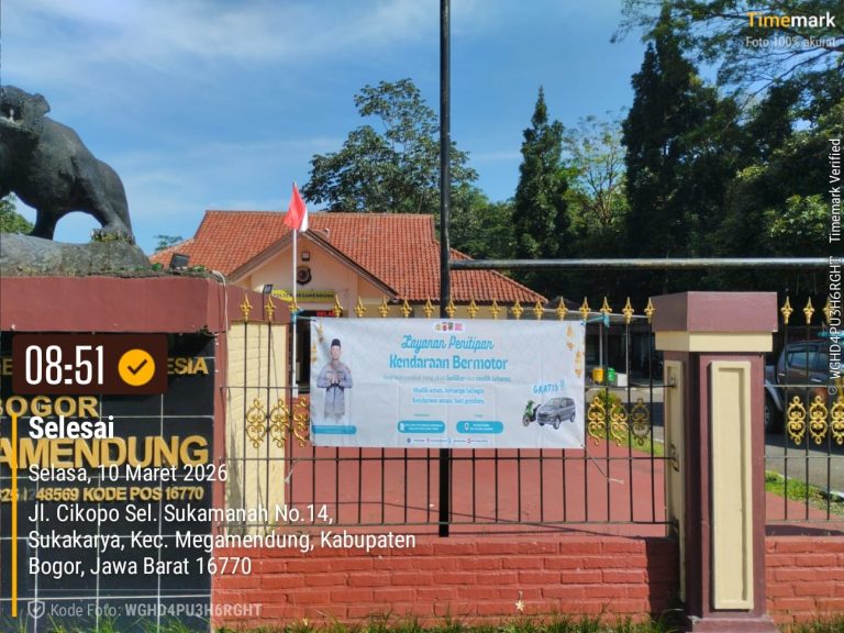 Cegah Pencurian Rumah Kosong, Polsek Megamendung Siapkan Titipan Kendaraan Gratis untuk Pemudik