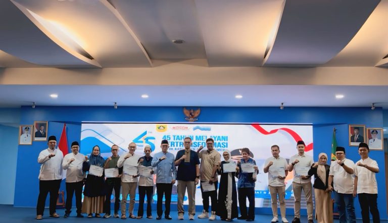 45 Tahun Tirta Kahuripan Melayani 244.675 Pelanggan