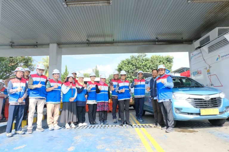 Manajemen PGN Tinjau SPBG Bogor, Pastikan Energi Gas untuk 300+ Angkot Kota Bogor Tetap Optimal