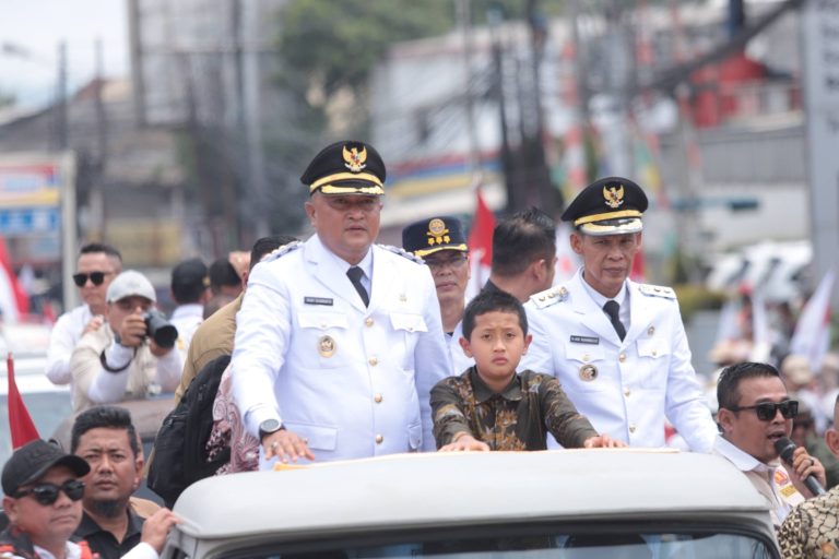 Hasil Survei Setahun Kepemimpinan Bupati Bogor Rudy Susmanto Tembus Diangka 80,3 Persen