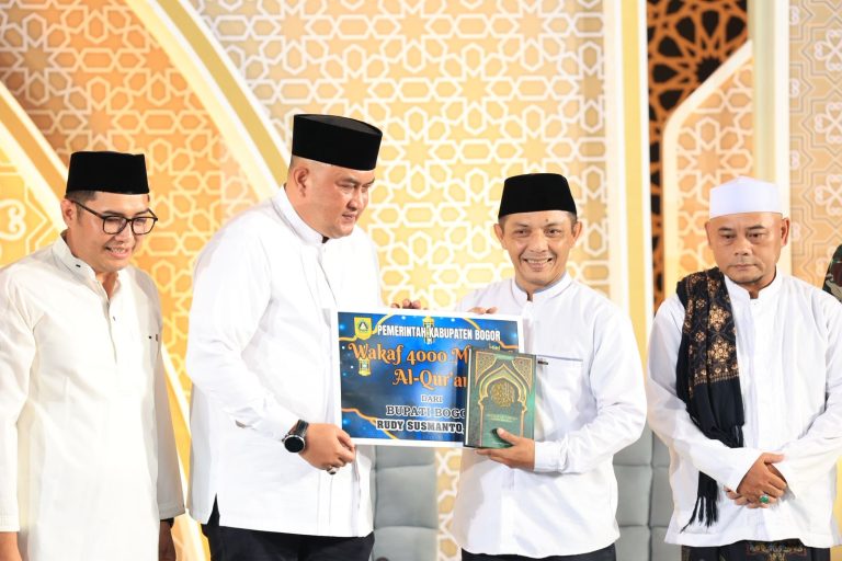 Hadiri Peringatan Nuzulul Quran, Bupati Bogor Rudy Susmanto Ajak Warga Tingkatkan Iman dan Jaga Kondusivitas Ramadan