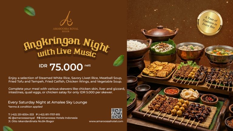 Nikmati Kehangatan Kuliner Tradisional di ‘Angkringan Night’ Amaroossa Royal Bogor: Suguhan Mewah dengan Harga Terjangkau