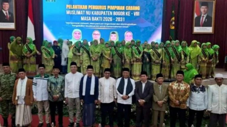 Muslimat NU Kabupaten Bogor Mulai Babak Baru, Kepengurusan 2026–2031 Resmi Dikukuhkan