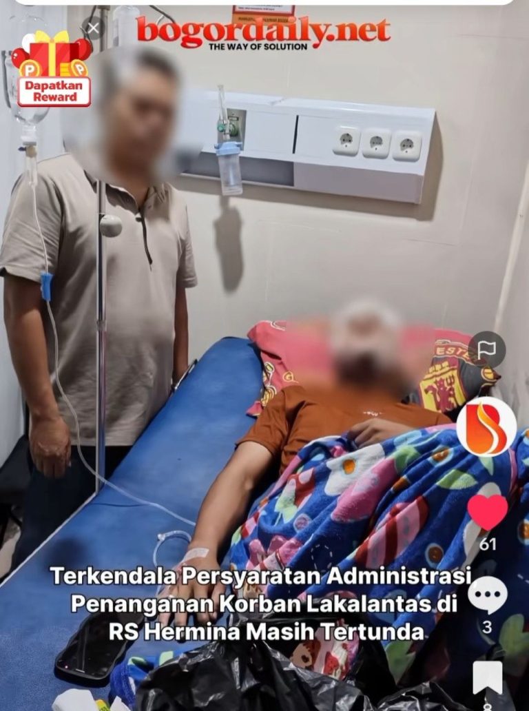 Pasien Sekarat, RS Hermina Diduga Abaikan Keselamatan Korban