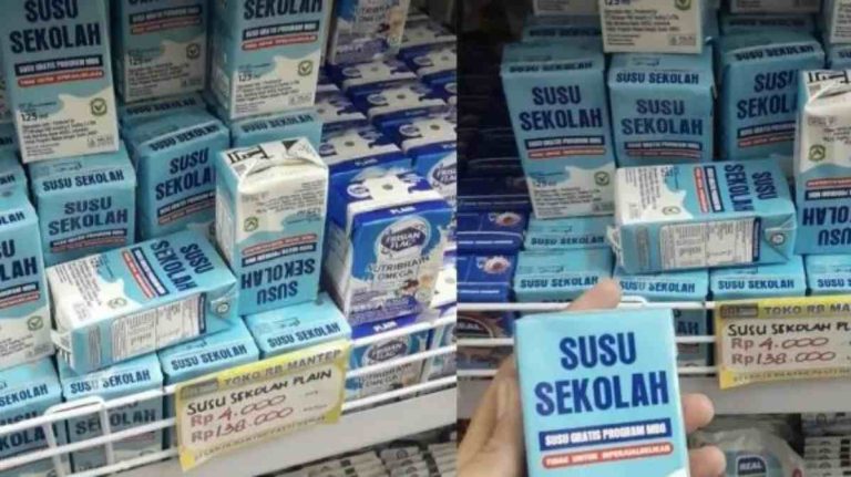 Ultrajaya Disorot! Susu Gratis MBG Dijual di Minimarket, Pasokan Langsung Dihentikan