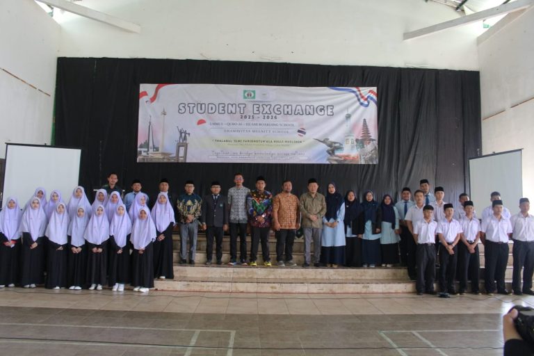 Pembukaan Student Exchange 2025–2026 di Ummul Quro Bogor, Perkuat Kolaborasi Pendidikan Indonesia–Thailand