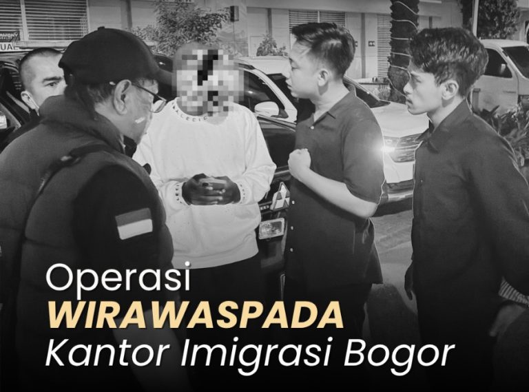 Operasi Wirawaspada Digelar, Imigrasi Bogor Amankan 10 WNA Diduga Langgar Aturan Keimigrasian