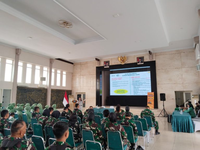 Korem 061/Surya Kencana Gencarkan Safety Riding, Tekan Pelanggaran dan Laka Lalin Prajurit