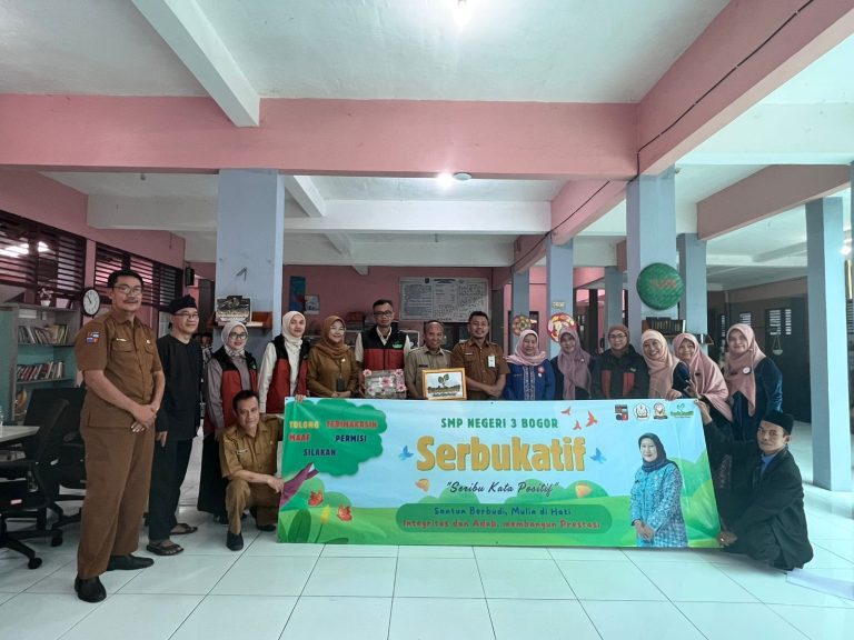 Semangat Kartini Menggema di Sekolah, Gerakan SERBUKATIF di SMPN 3 Kota Bogor Bangun Budaya Positif di Kalangan Pelajar