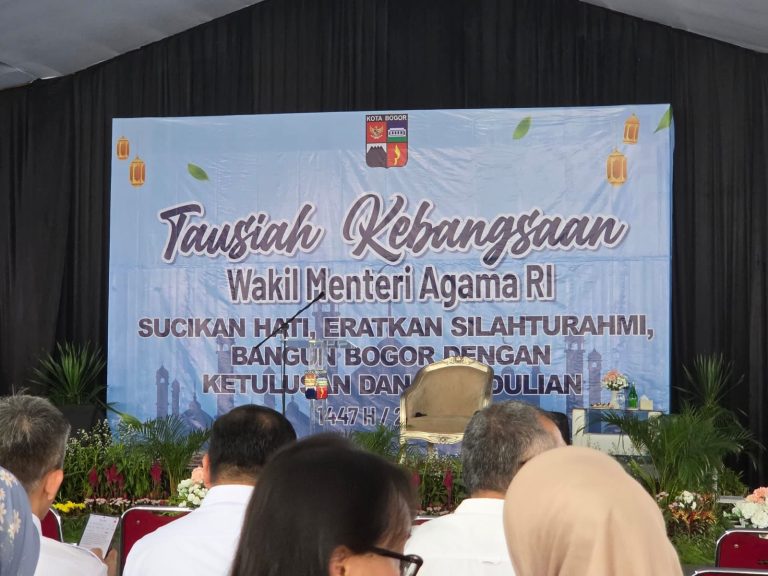 PLN UP3 Bogor Siagakan Kelistrikan Dukung Tausiah Kebangsaan di Plaza Balai Kota Bogor