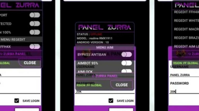 Download Panel Zurra V2 APK FF Terbaru 2026, Fitur Lengkap dan Risiko yang Harus Diketahui