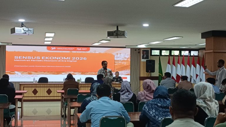 BPS Kabupaten Bogor Gandeng Diskominfo Sosialisasikan Sensus Ekonomi 2026