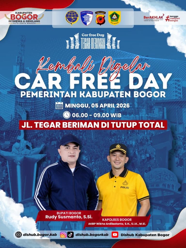 Ada Car Free Day, Jalan Tegar Beriman Ditutup Total Minggu Pagi