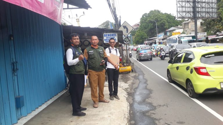 Pemkab Bogor Tata Simpang Pasir Muncang Hingga Simpang Taman Safari, Bangunan Langgar Sempadan Ditertibkan