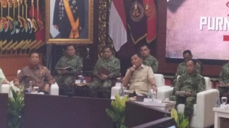 Silaturahmi Purnawirawan TNI, Menhan Bahas Strategi Pertahanan Nasional