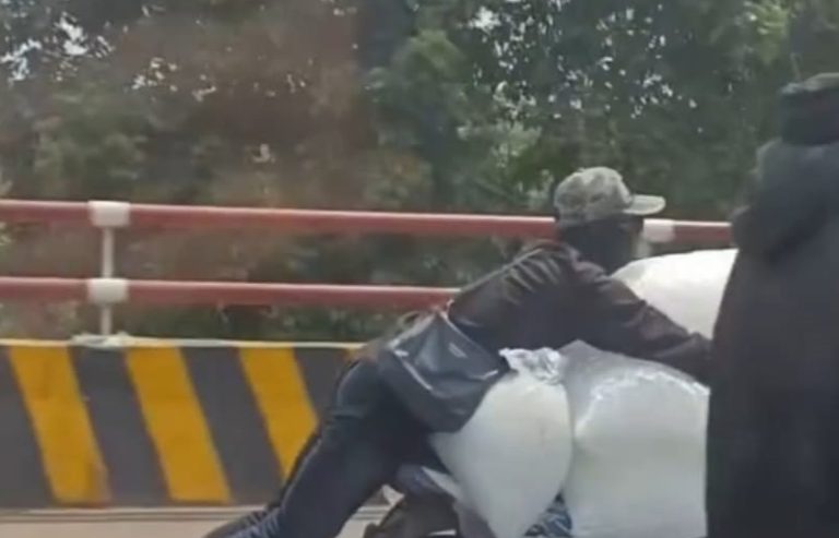 Viral Tukang Es Batu di Bogor Bawa Muatan Berlebihan, Aksinya Dinilai Membahayakan Pengguna Jalan