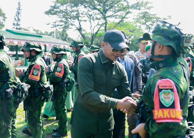 450 Prajurit Yonif 315 Bertolak ke Perbatasan Indonesia–Papua Nugini