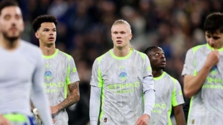Everton vs Manchester City Berakhir 3-3, Comeback Gila di Injury Time Bikin City Gigit Jari
