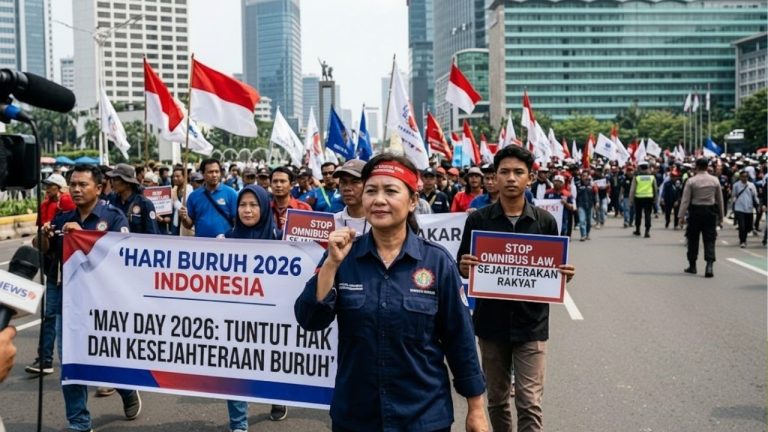 May Day 2026 di Jakarta Diprediksi Picu Kemacetan Parah, Ini Titik Aksi Buruh dan Jalan yang Harus Dihindari