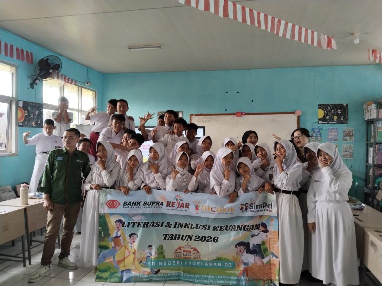 Tanamkan Budaya Menabung Sejak Dini, BPR Supra Kota Bogor Edukasi Siswa SDN Pagelaran 03